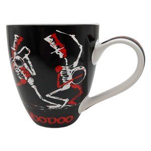 New Orleans Voodoo Skeleton Band Coffee Mug - 18oz Extra Large Jumbo Halloween
